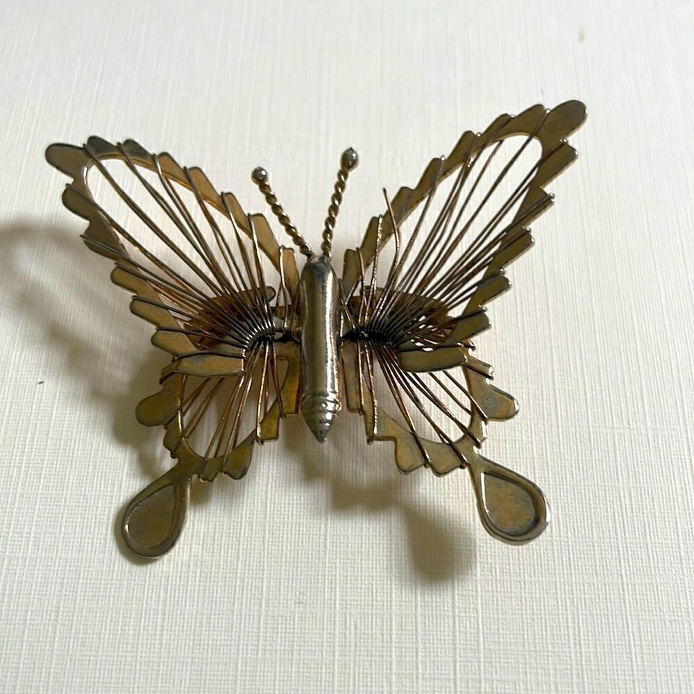 Vintage butterfly brooch 